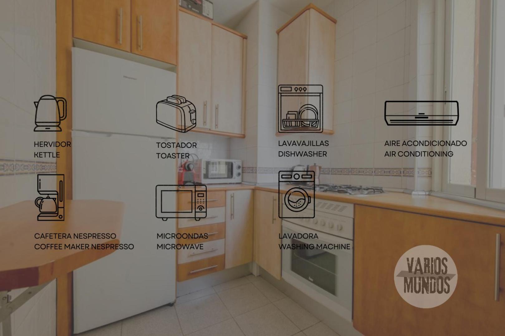 New Apt Para 7Pax En El Corazon De Madrid-Centro Екстер'єр фото
